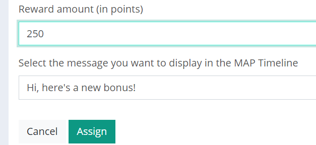Define reward Define reward