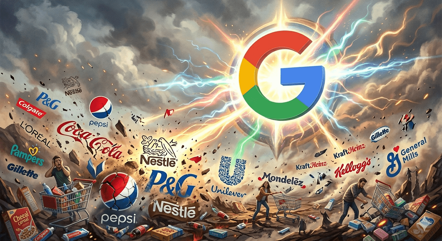 Google ownership of customers above brands